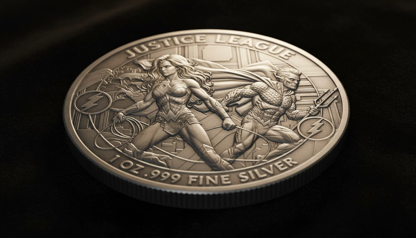 Justice League ensemble coins are highly sought after by fans and collectors for their intricate designs and iconic character groupings.