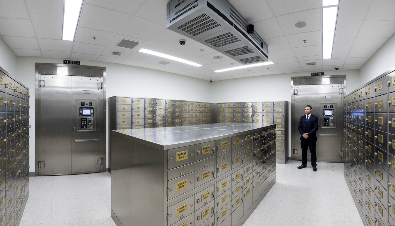 Professional storage solutions offer maximum security and insurance for high-value silver collections.
