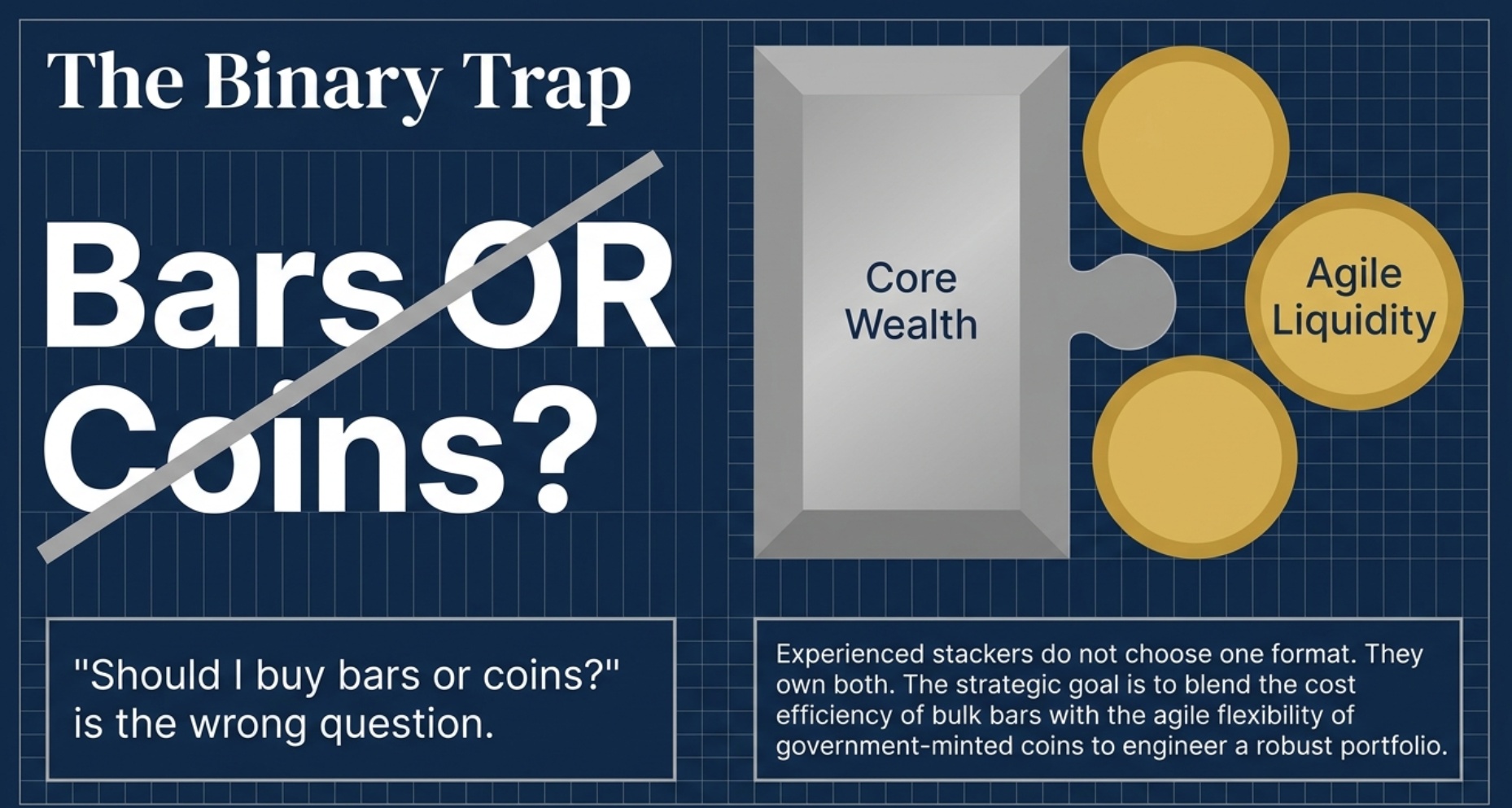 Gold Bars vs Gold Coins: Which Is Better for Building a Long‑Term Stack?