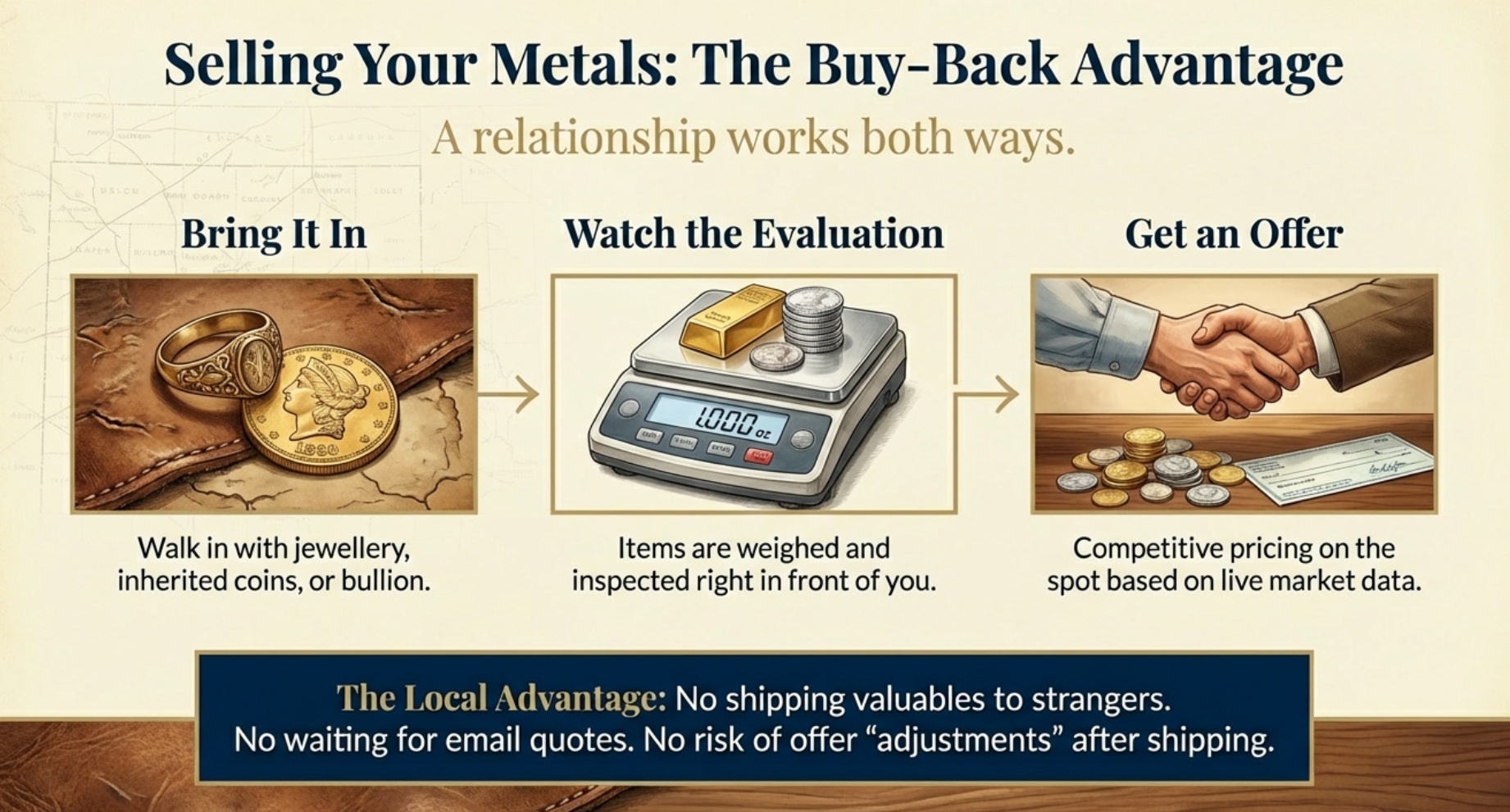 Face‑to‑Face Gold Buyers and Fair Offers