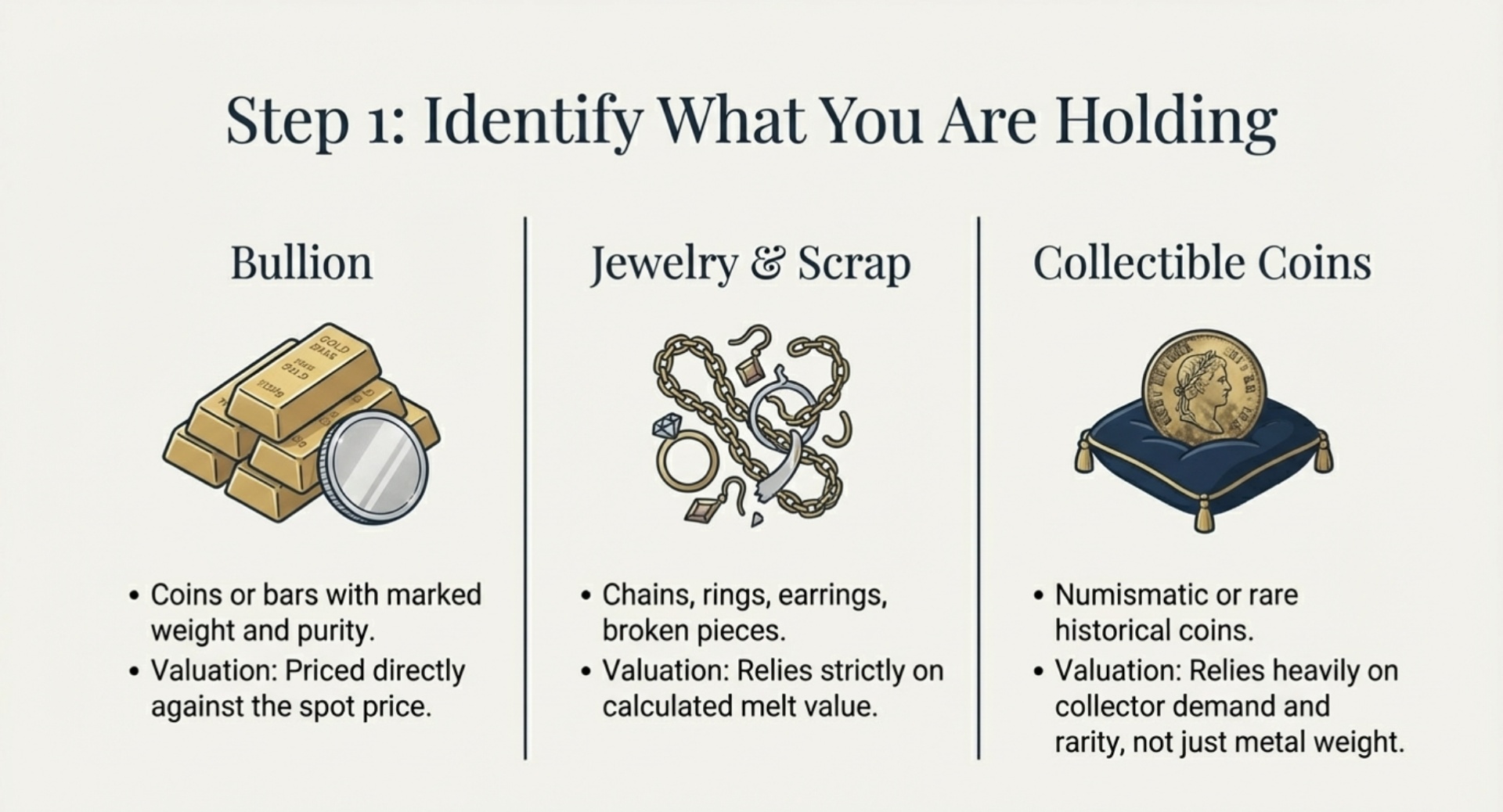 Step 1 – Identify What You Are Holding