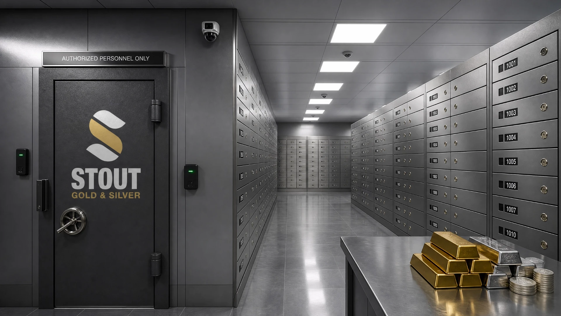 High-Security Professional Bullion Storage Vault