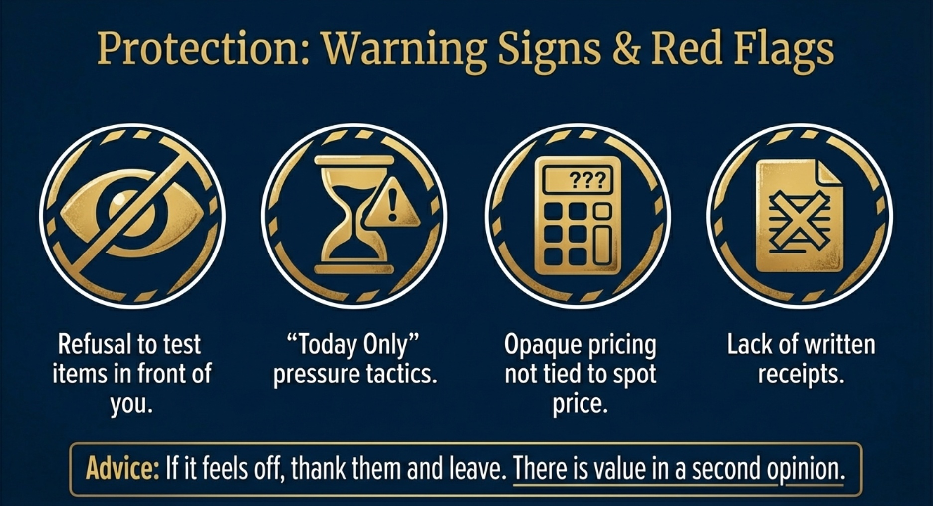 Red Flags When You Sell Gold in Amarillo