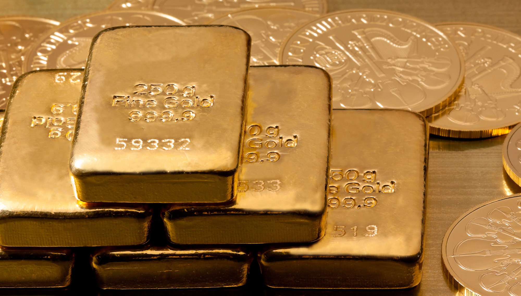 Gold bars