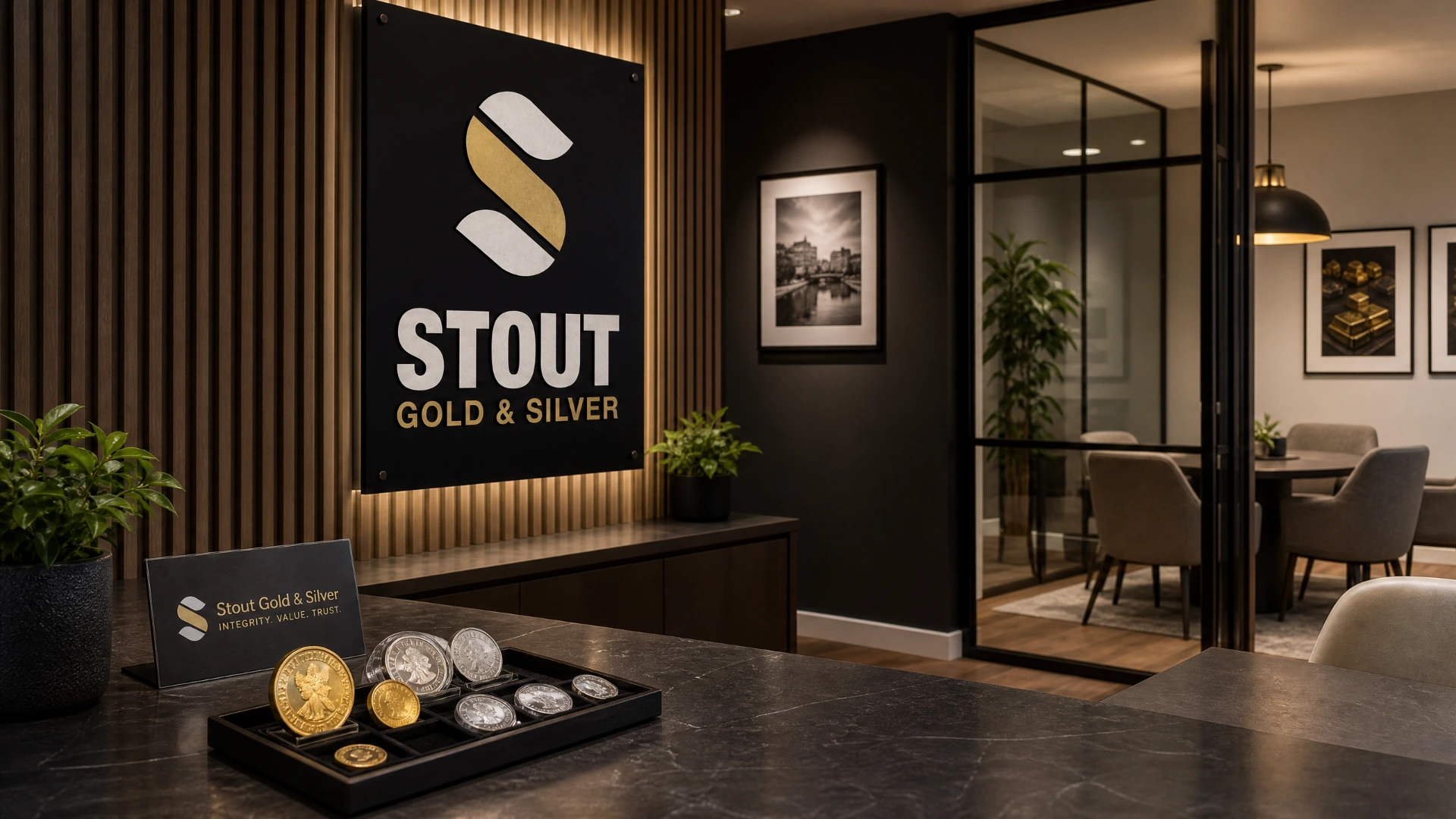 Stout Gold & Silver Storefront