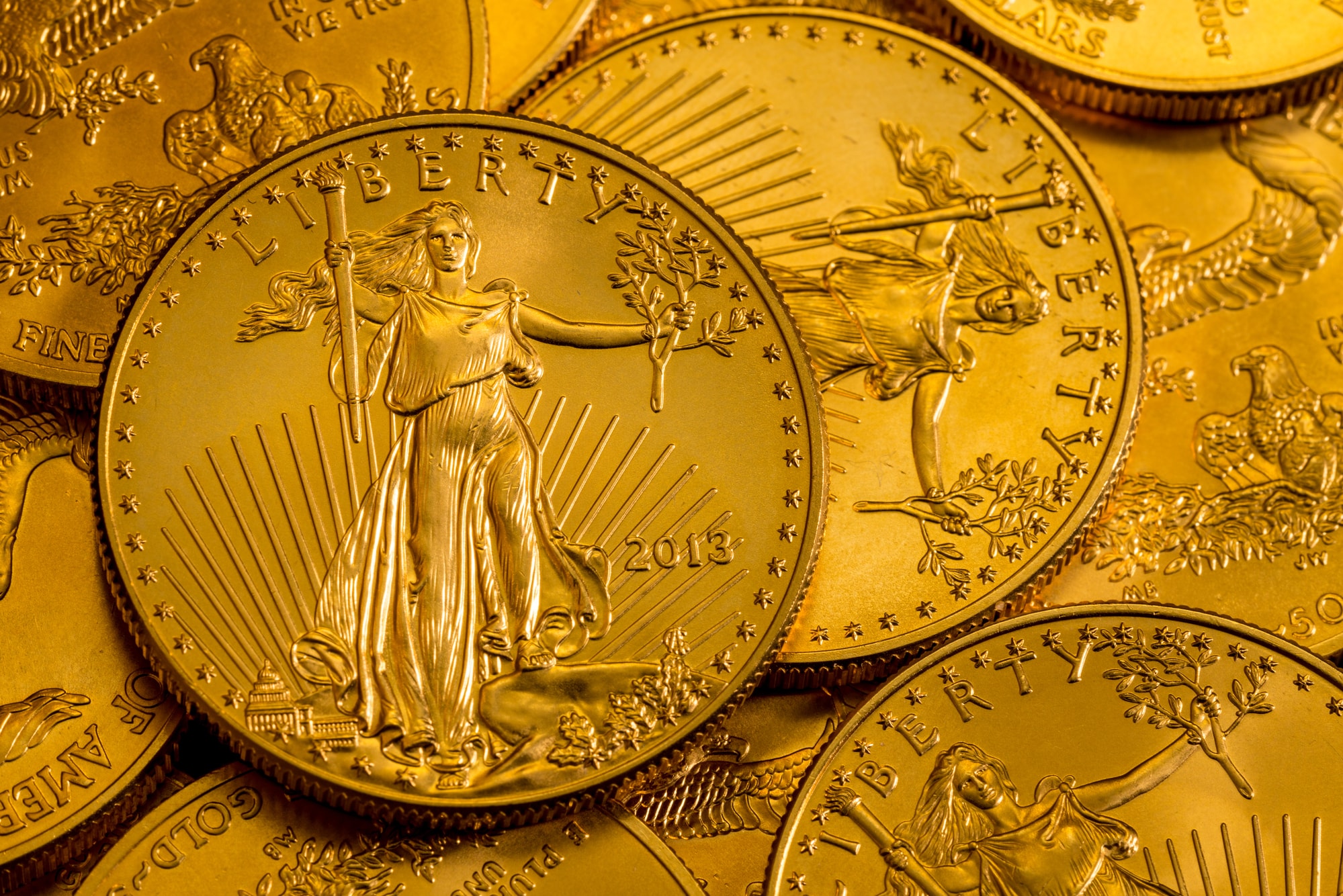 Gold coins