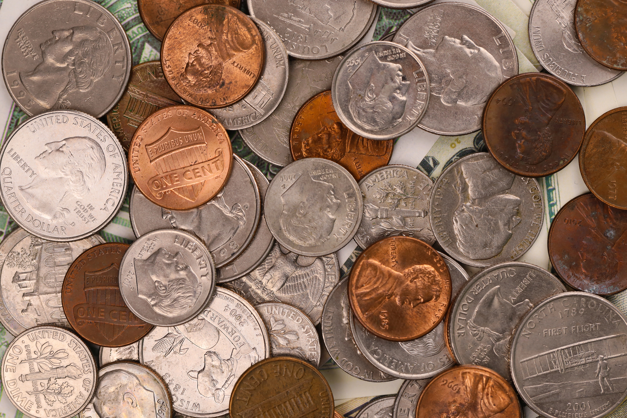 Old coins