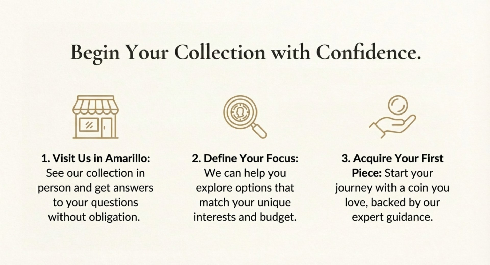 Guidance on confidently starting your collection with essential information and tips for beginners.