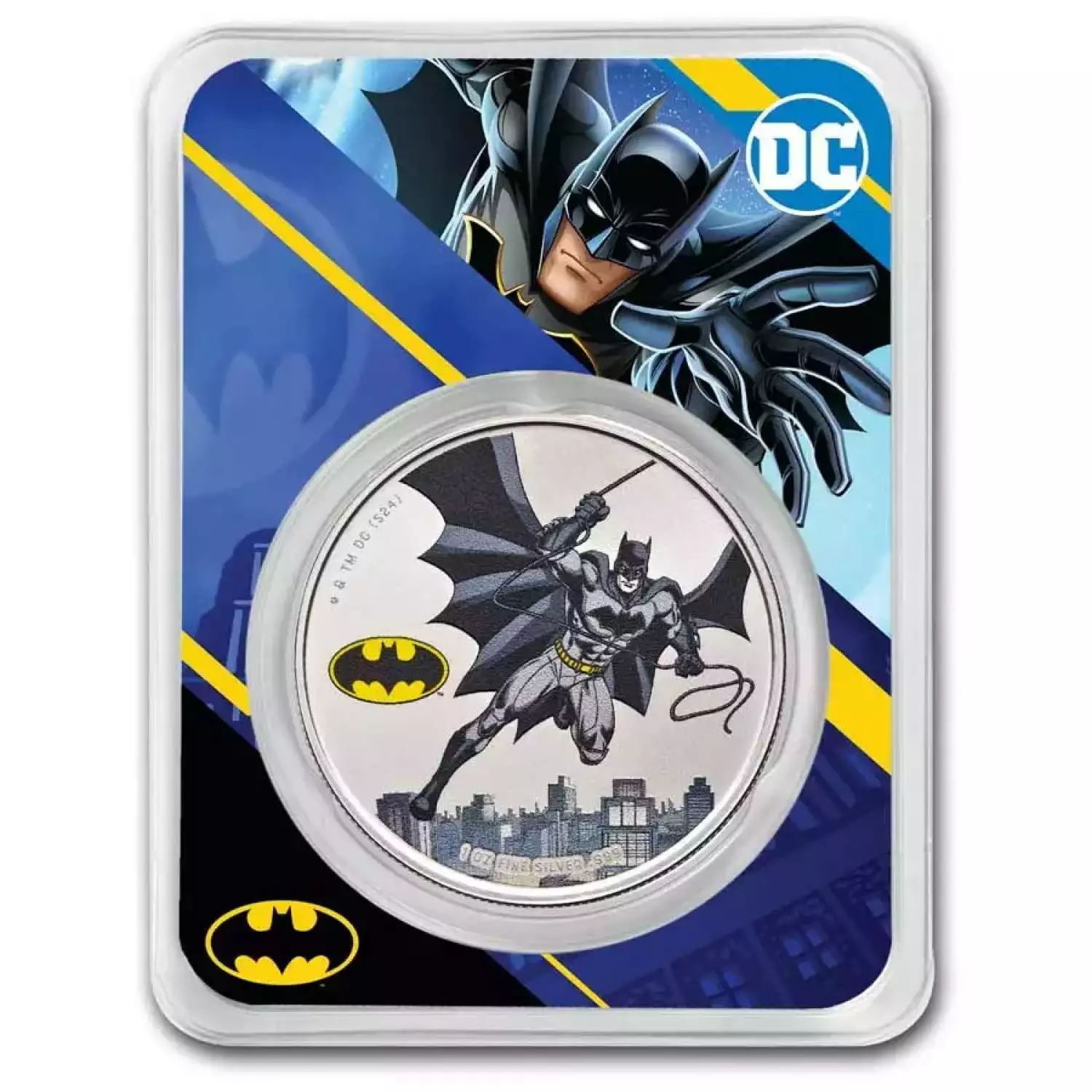 Batman silver coin