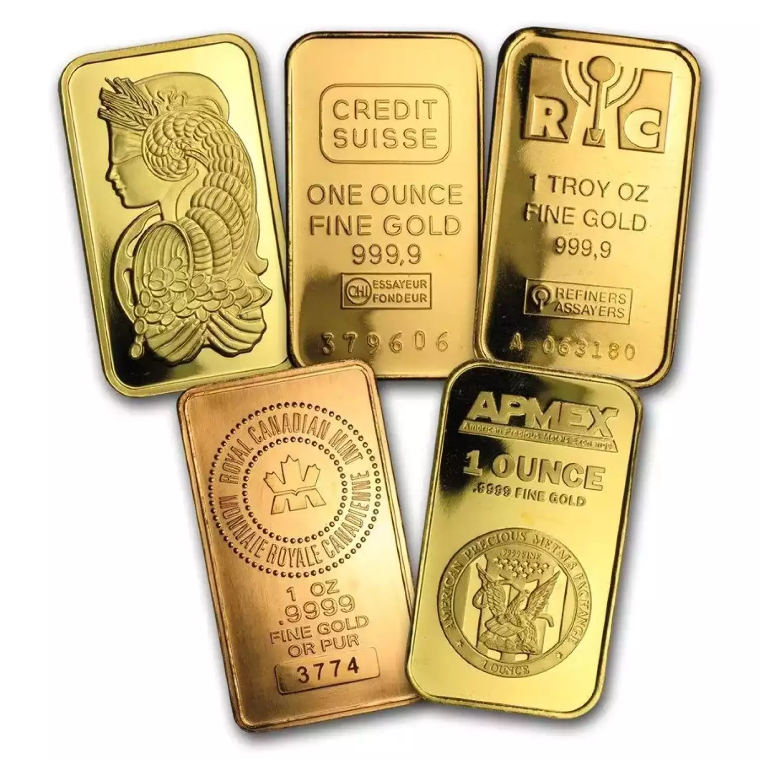 Pamp gold bars