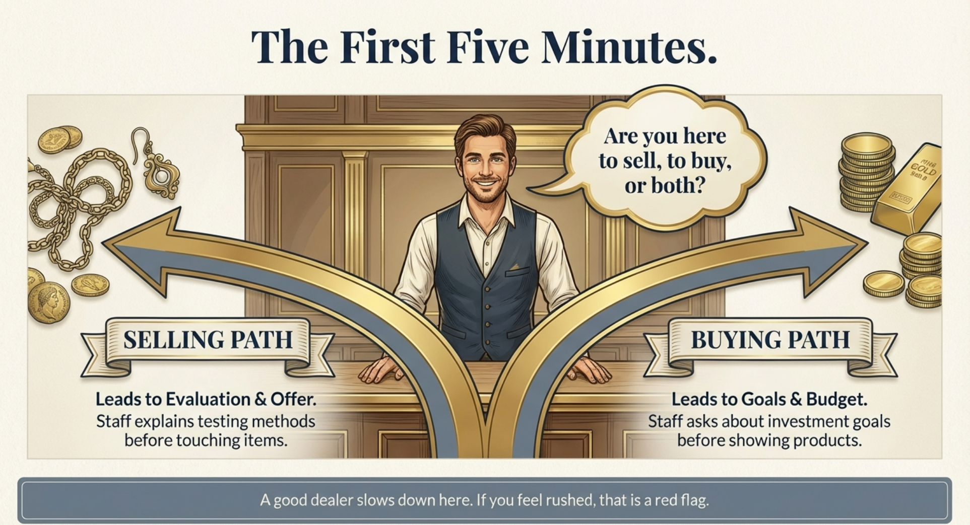 How Do Good Coin Shops Treat First‑Time Visitors?