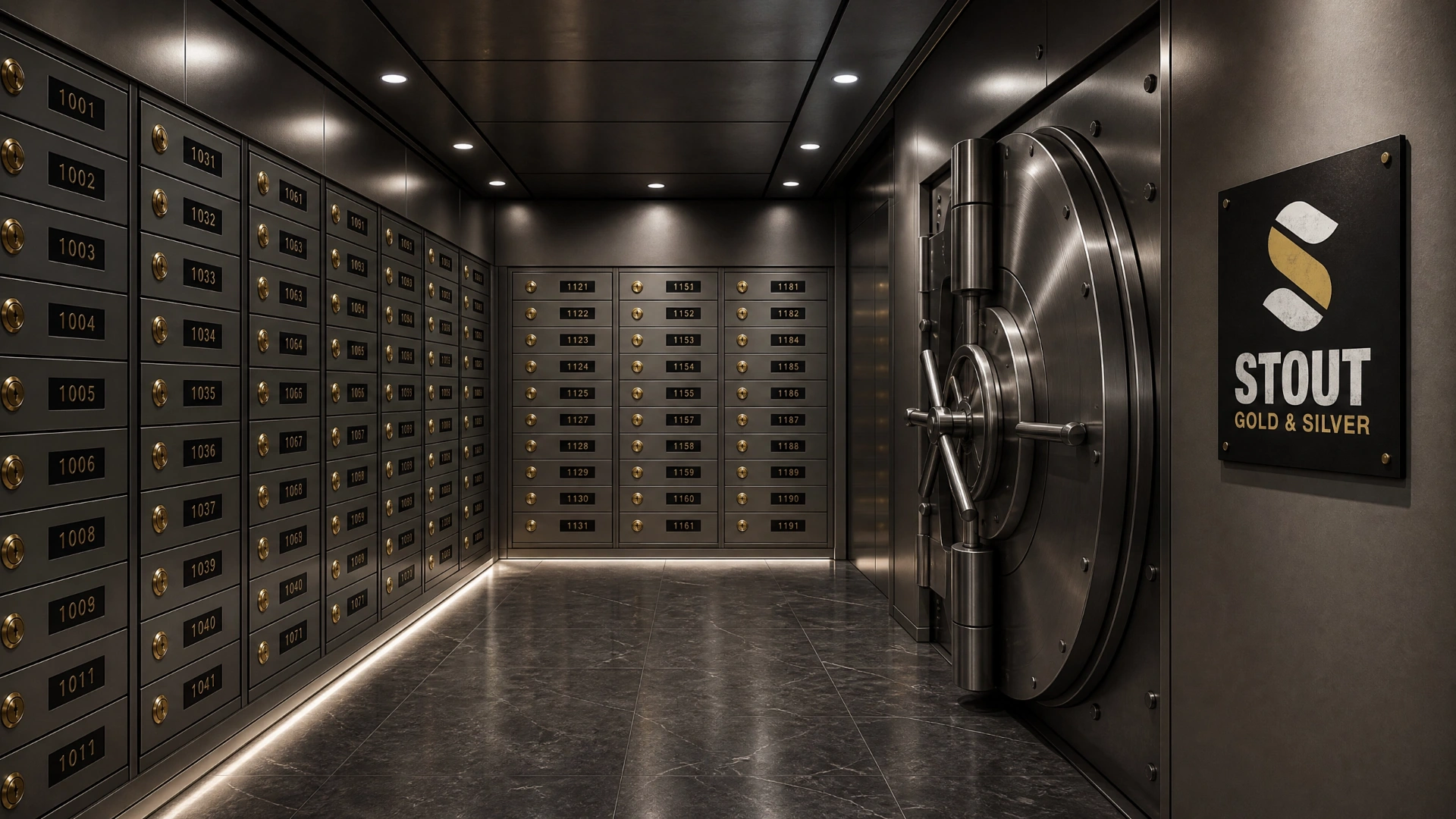 Secure Bullion Storage Vault