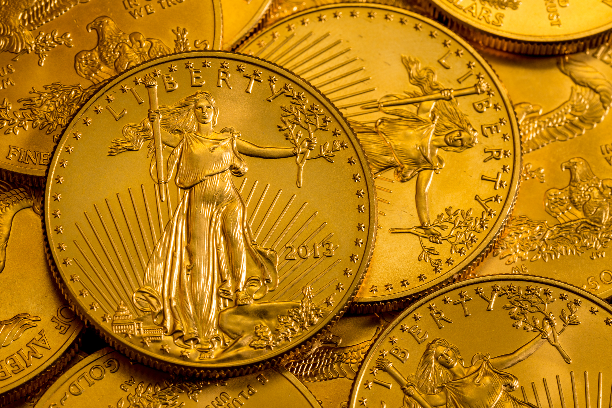 Gold coins