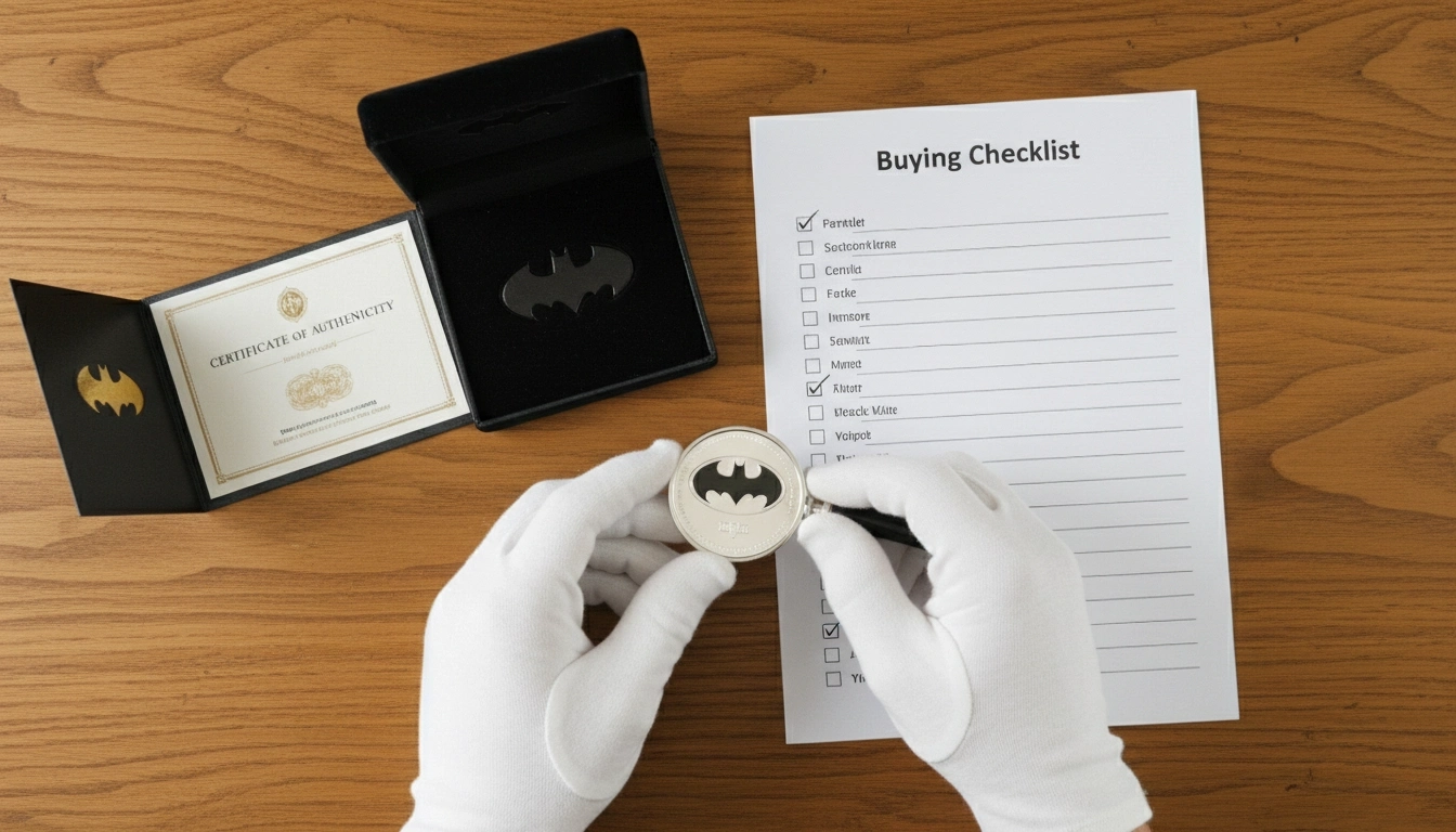 Using a checklist ensures you verify licensing, condition, and mintage before making your first purchase.
