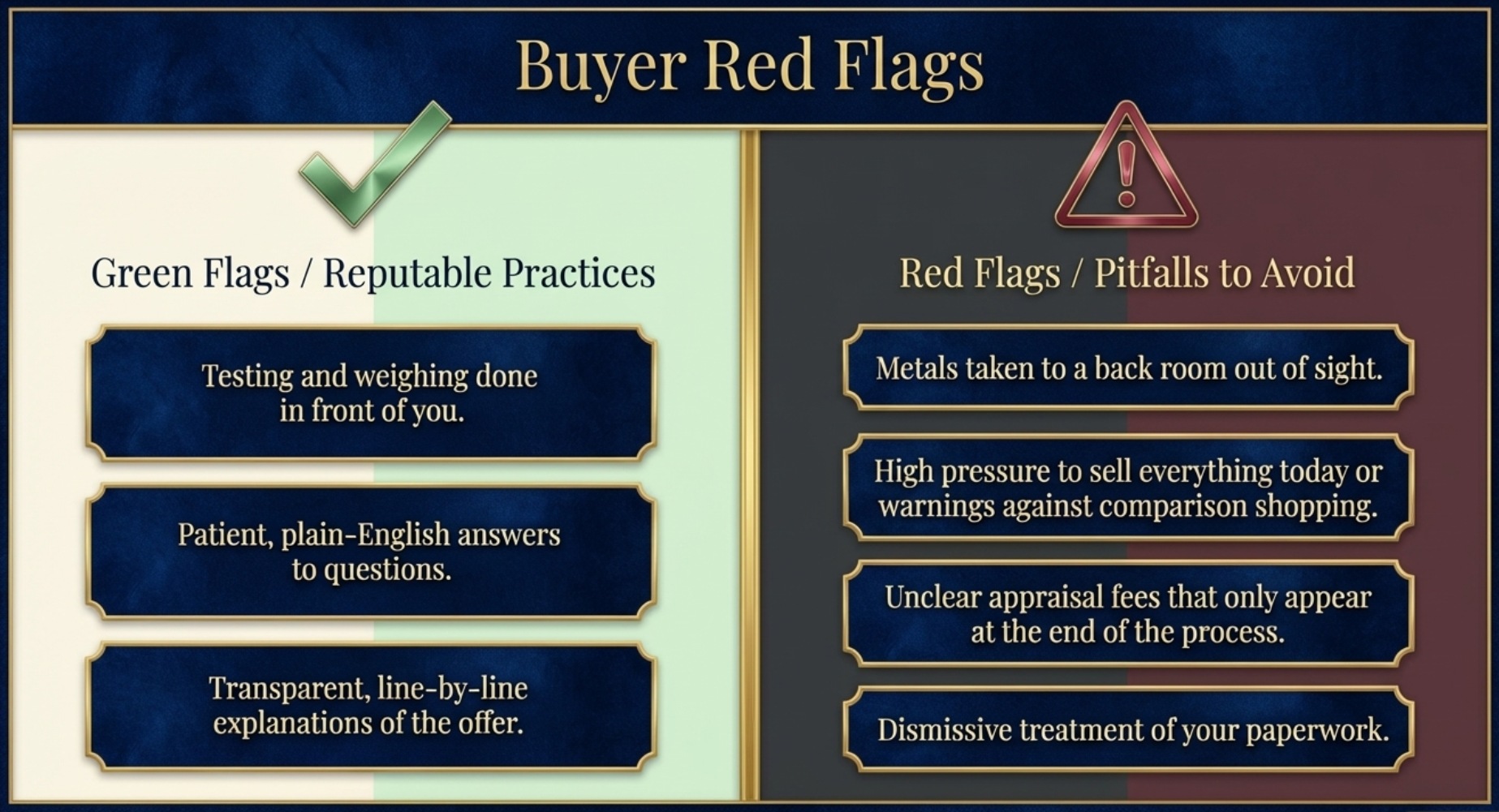Red Flags and Common Pitfalls to Avoid