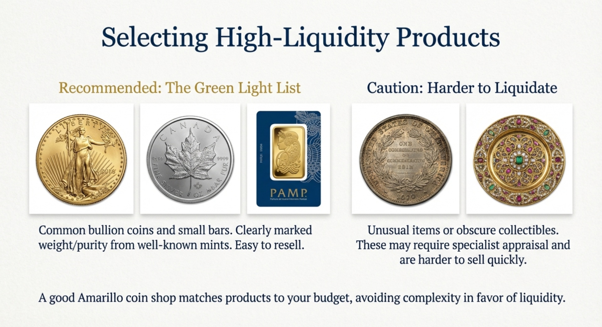 Best Types of Gold and Silver Products for Local Buyers