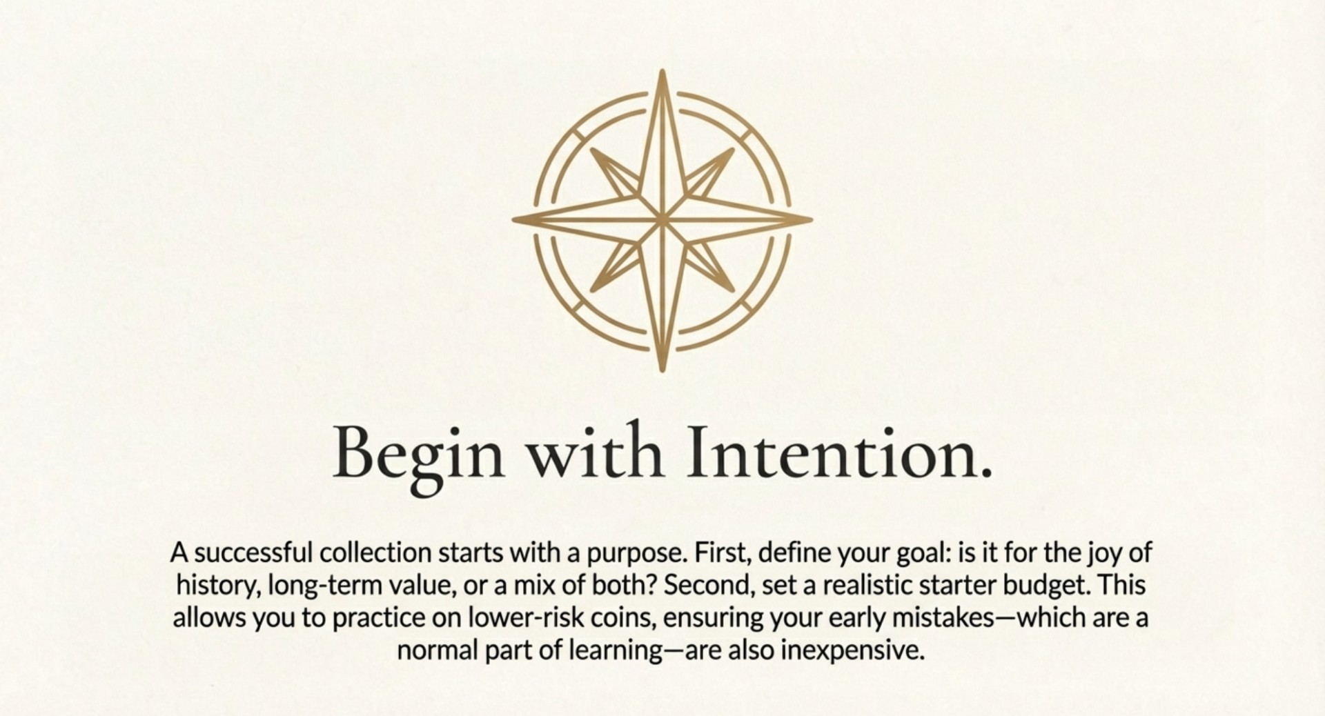 A white card displaying the phrase 