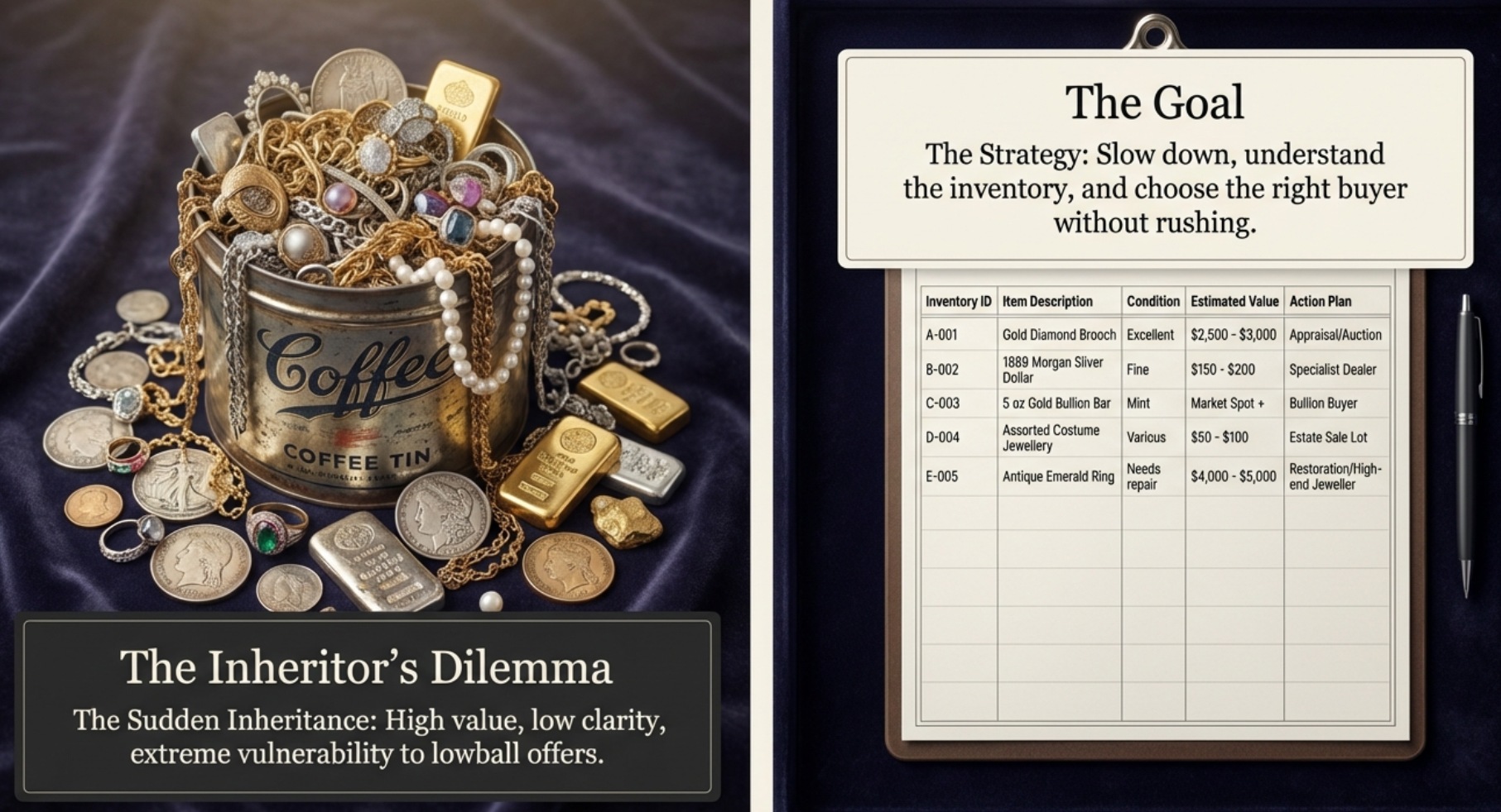 Selling Inherited Gold and Silver in Amarillo: Local Tips to Avoid Common Pitfalls