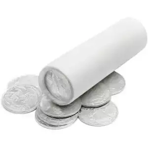 1/10 oz Walking Liberty Silver Round (Roll of 50, New) (1)
