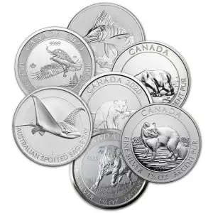 1.5 OZ Silver Random Sovereign Mint Coin (Secondary Market)