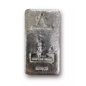 1 Kilo Cast Silver Bar | Atlantis Mint