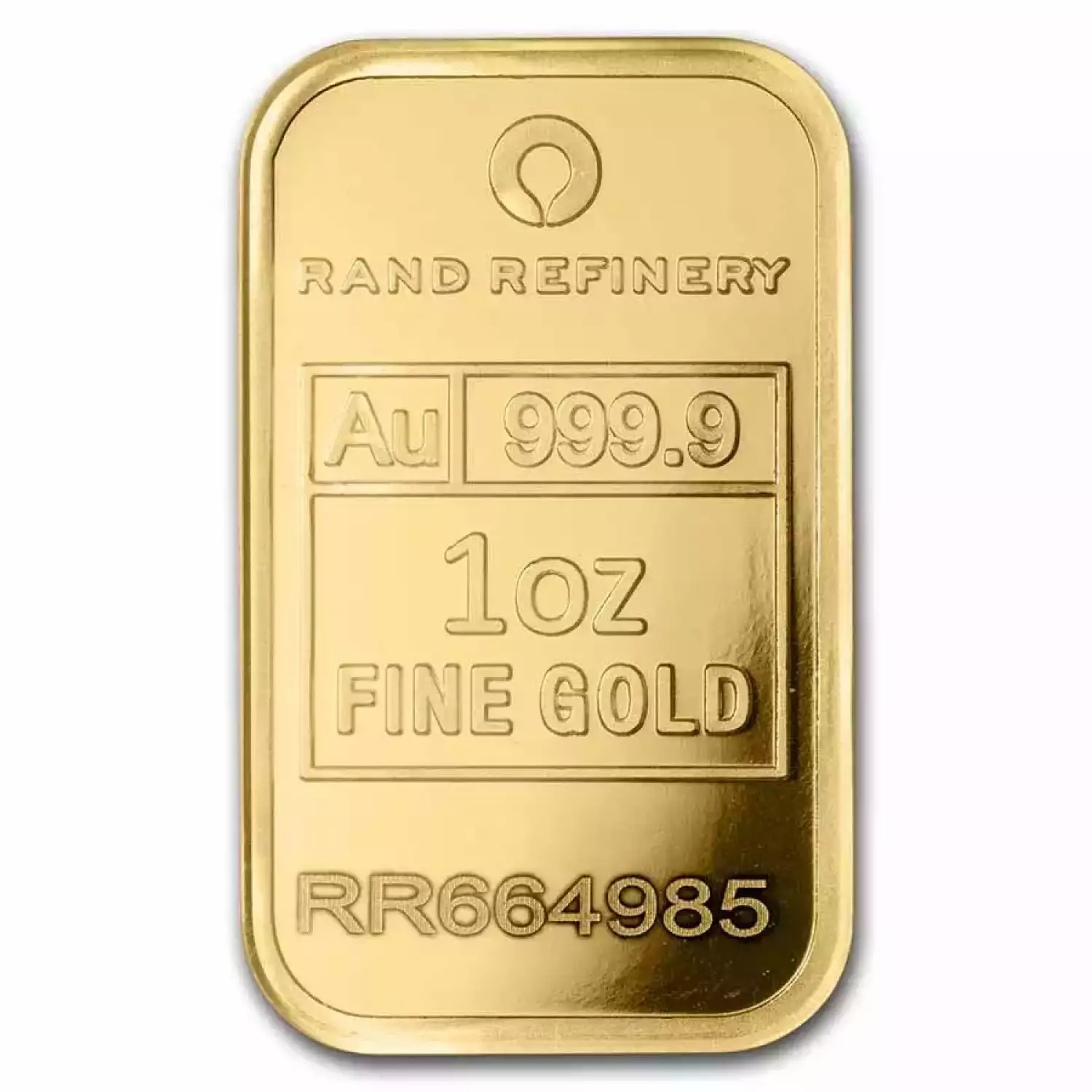 1 oz Gold Bar Rand Refinery (New in Assay)