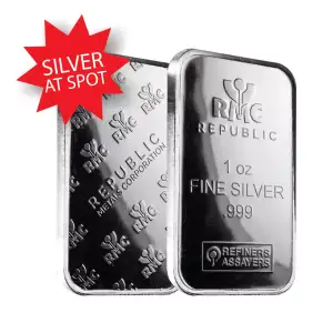1 oz (RMC) Republic Metals Silver Bar (3)