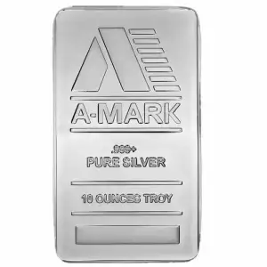 10 oz A-Mark Silver Bar (1)