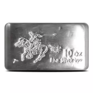 10oz Silver Bar-SilverTowne Pony