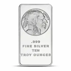 10oz SilverTowne Buffalo Silver Bar