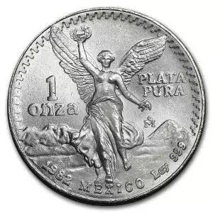 1982 Mexico 1 oz Silver Libertad