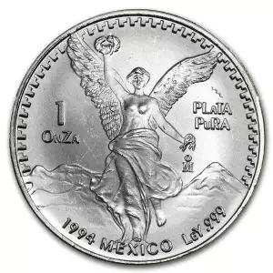 1994 Mexico 1 oz Silver Libertad