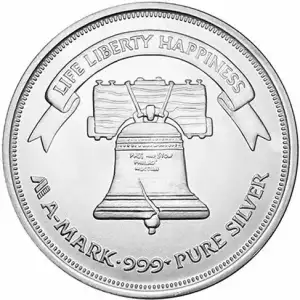 1oz AMARK Silver Round
