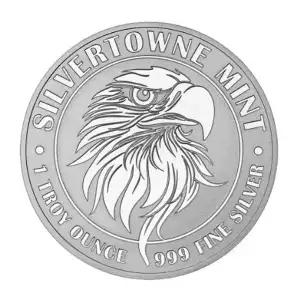 1oz Round - SilverTowne Might Eagle