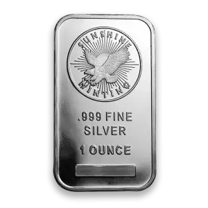 1oz Silver Bar - Various Brands