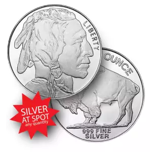 1oz Silver Buffalo Rounds (3)