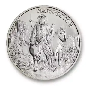 1oz Silver Round - Provident Metals Prospector (2)