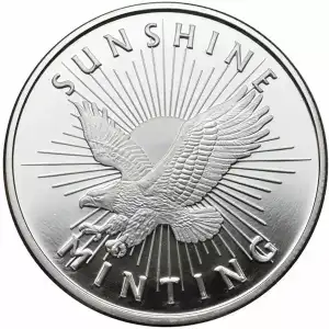 1oz Sunshine Mint Silver Round