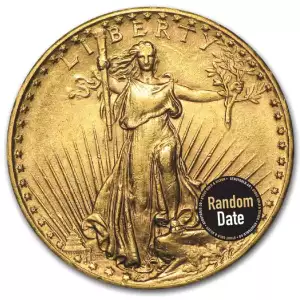 $20 Gold Saint Gauden Double Eagle  - Almost Uncirculated (AU) (2)
