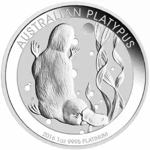 2011 1oz Australian Perth Mint Platinum Platypus