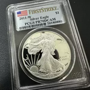 2011-W $1 Silver Eagle First Strike, DCAM