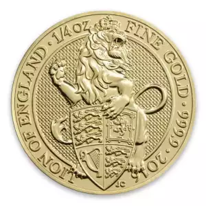 2016 1/4oz Britain Queen's Beasts: The Lion (2)