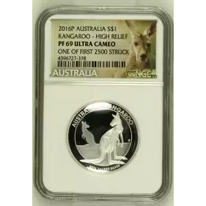 2016P KANGAROO - HIGH RELIEF ULTRA CAMEO (2)