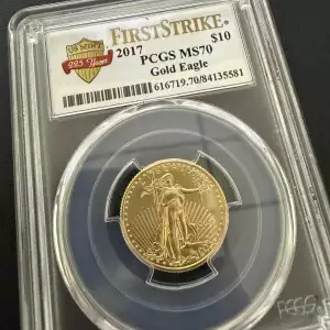 2017 $10 Gold Eagle First Strike (2)