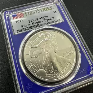 2021 $1 Silver Eagle - Type 2 First Strike (3)