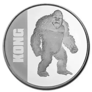 2021 Niue 1 oz Silver $2 Kong Coin
