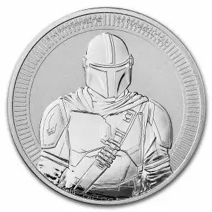 2021 Niue 1 oz Silver $2 Star Wars: The Mandalorian