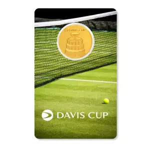 2021 PAMP Davis Cup 1/4oz Gold Coin