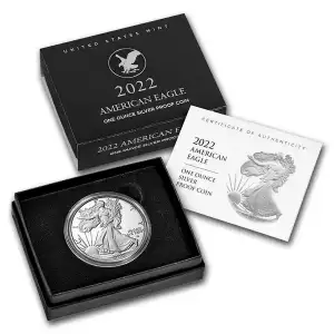 2022 1 oz Proof American Silver Eagle (w/Box & COA)