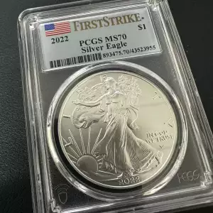 2022 $1 Silver Eagle First Strike (2)